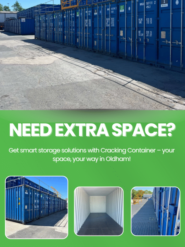 Affordable Flexible Storage in Oldham, Manchester