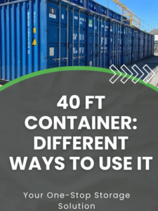 Rental 40 Ft Container Oldham