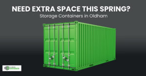 Need extra space this spring storage containers in Oldham